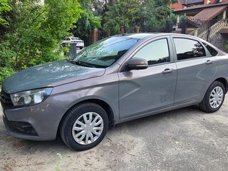2016 Lada (ВАЗ) Vesta I, серый, 730000 рублей, вид 2