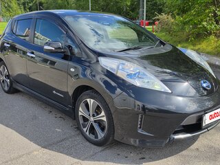 2014 Nissan Leaf I (ZE0/AZE0), чёрный, 1000000 рублей, вид 4