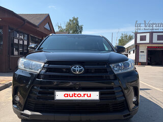 2019 Toyota Highlander III (XU50) Рестайлинг, чёрный, 3250000 рублей, вид 1