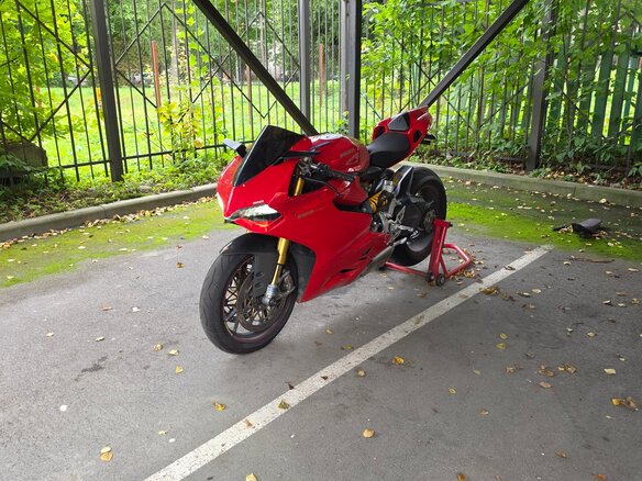 2012 Ducati Panigale S, красный