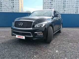 2016 Infiniti QX80 I Рестайлинг, чёрный, 2900000 рублей, вид 1