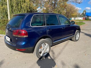 2004 Volkswagen Touareg I, синий, 635000 рублей, вид 5