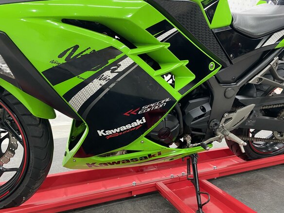 2014 Kawasaki Ninja 250R, зелёный, 345000 рублей - вид 14
