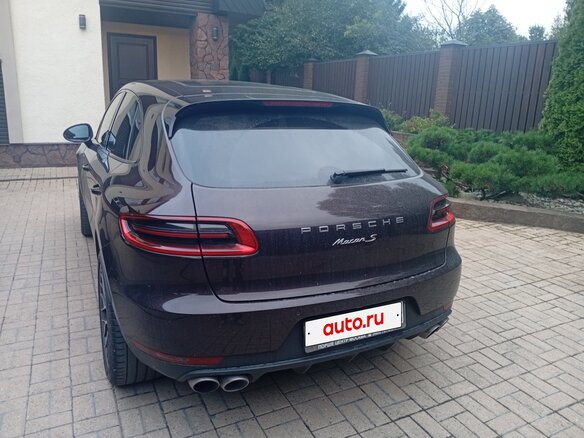 2014 Porsche Macan S I, коричневый, 2300000 рублей - вид 3
