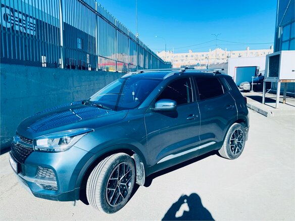 2021 Chery Tiggo 4 I Рестайлинг, серый, 1250000 рублей - вид 4