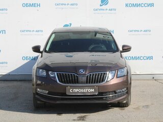2018 Skoda Octavia III (A7) Рестайлинг, коричневый, 1690000 рублей, вид 2