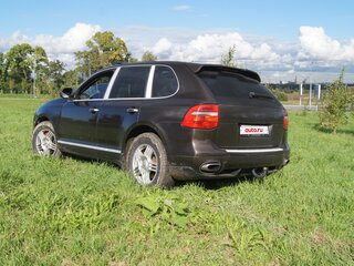 2009 Porsche Cayenne Diesel I Рестайлинг (957), коричневый, 1800000 рублей, вид 4