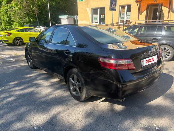 2008 Toyota Camry VI (XV40), чёрный, 579000 рублей - вид 4