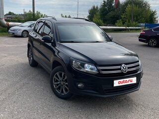 2012 Volkswagen Tiguan I Рестайлинг, чёрный, 820000 рублей, вид 3
