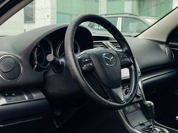 2012 Mazda 6 II (GH) Рестайлинг, серый, 997000 рублей - вид 12