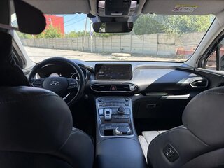 2021 Hyundai Santa Fe IV Рестайлинг, чёрный, 3600000 рублей, вид 4