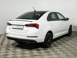 2021 Skoda Rapid II, белый, 1779700 рублей, вид 5