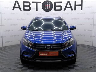 2021 Lada (ВАЗ) Vesta SW Cross I, синий, 1165000 рублей, вид 2