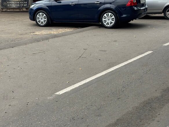 2008 Ford Focus II Рестайлинг, синий - вид 8
