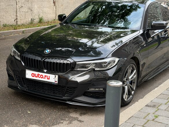 2019 BMW 3 серии 320d VII (G2x), чёрный