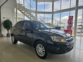 2012 Lada (ВАЗ) Granta I, чёрный, 414000 рублей, вид 5