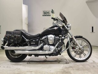 2010 Kawasaki VN900 Vulcan, чёрный, 495000 рублей, вид 2