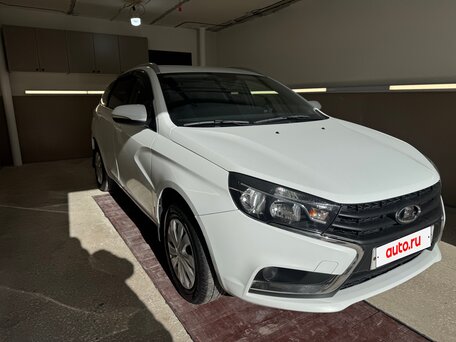 2021 Lada (ВАЗ) Vesta SW I, белый, 1035000 рублей, вид 2