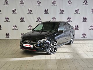 2024 Lada (ВАЗ) Granta Sport I Рестайлинг, чёрный, 1155000 рублей, вид 1