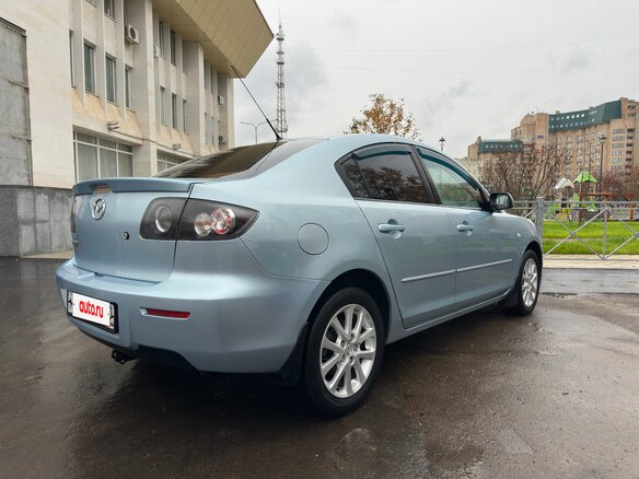 2008 Mazda 3 I (BK) Рестайлинг, голубой, 470000 рублей - вид 12