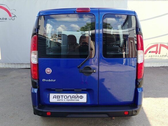 2011 Fiat Doblo I Рестайлинг, синий - вид 6