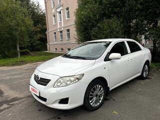 2008 Toyota Corolla X (E140, E150), белый, 750000 рублей, вид 1