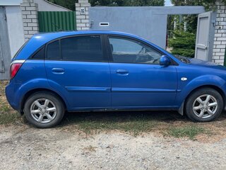 2010 Kia Rio II Рестайлинг, синий, 850000 рублей, вид 2