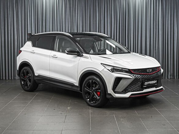 2023 Geely Coolray (Binyue Cool) I Рестайлинг, белый, 1898000 рублей