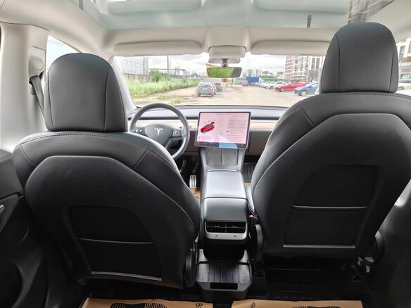 2021 Tesla Model Y Long Range I, красный, 3700000 рублей - вид 14