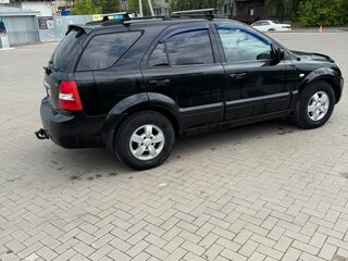 2008 Kia Sorento I Рестайлинг, чёрный, 730000 рублей, вид 2