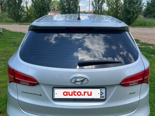 2013 Hyundai Santa Fe III, серебристый, 1500000 рублей, вид 4