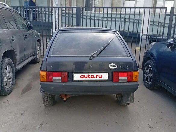 1989 Lada (ВАЗ) 2108, синий, 115000 рублей - вид 13