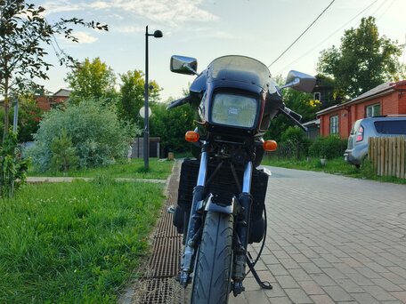 1989 Suzuki GSX 400F Katana, чёрный, 160000 рублей, вид 3