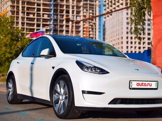 2021 Tesla Model Y Long Range Dual Motor I, белый, 3000000 рублей, вид 2