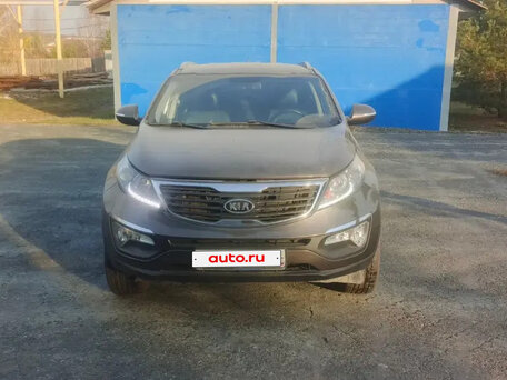 2012 Kia Sportage III, коричневый, 1300000 рублей, вид 2