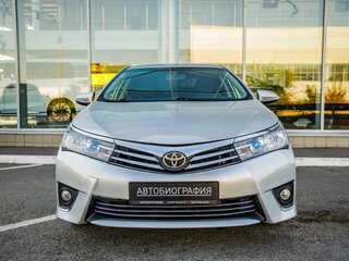 2013 Toyota Corolla XI (E160, E170, E180), серебристый, 898000 рублей, вид 2