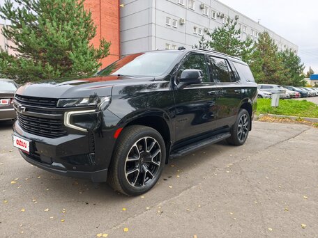 2021 Chevrolet Tahoe V, чёрный, 7300000 рублей, вид 4