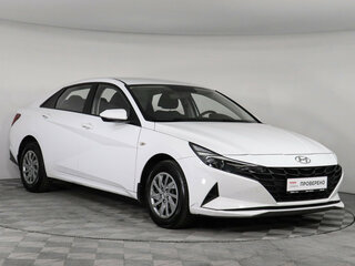 2021 Hyundai Elantra VII (CN7), белый, 1817000 рублей, вид 3