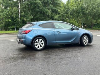 2014 Opel Astra GTC J Рестайлинг, голубой, 860000 рублей, вид 3