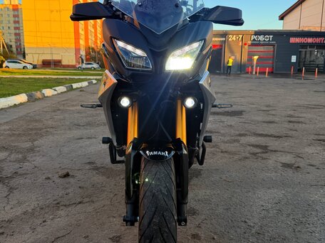 2019 Yamaha MT-09 Tracer (FJ-09), синий, 1350000 рублей, вид 5
