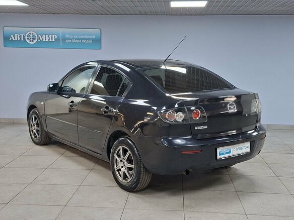 2008 Mazda 3 I (BK) Рестайлинг, чёрный - вид 6