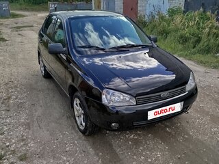 2010 Lada (ВАЗ) Kalina I, чёрный, 310000 рублей, вид 2