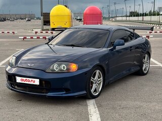 2004 Hyundai Tiburon II (GK), чёрный, 660000 рублей, вид 1