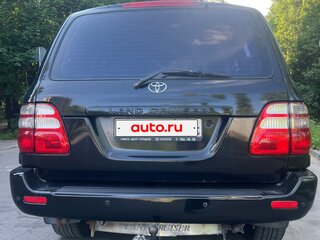 2003 Toyota Land Cruiser 100 Series Рестайлинг 1, чёрный, 1450000 рублей, вид 3