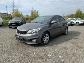 2016 Kia Rio III Рестайлинг, серый, 999400 рублей, вид 1