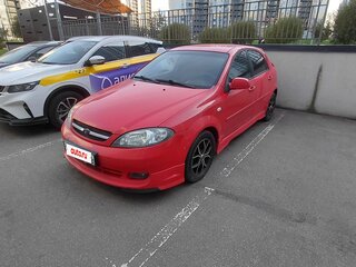 2007 Chevrolet Lacetti I, красный, 350000 рублей, вид 1