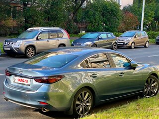 2019 Mazda 6 III (GJ) Рестайлинг 2, синий, 2100000 рублей, вид 3