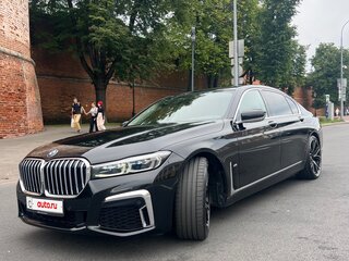 2019 BMW 7 серии 740i VI (G11/G12) Рестайлинг, чёрный, 5100000 рублей, вид 1