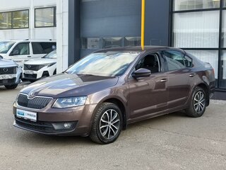 2015 Skoda Octavia III (A7), коричневый, 1665000 рублей, вид 1