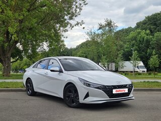 2023 Hyundai Elantra VII (CN7), белый, 2500000 рублей, вид 3